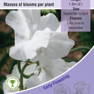 Kings Seeds Sweet Pea Brook Hall 20 Seeds