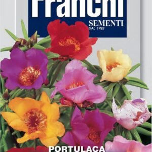 Franchi Seeds of Italy - Flower - FDBF_ 345-2 - Portulaca - a Fiori Semplici - Seeds