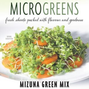 Thompson & Morgan Vegetable Microgreens Mizuna CN Mizuna  - 300 Seeds