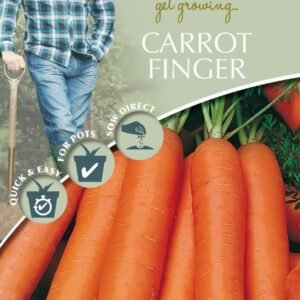 Mr Fothergills - David Domoney - Vegetable - Carrot Finger - Nantes 5 -2000 Seeds
