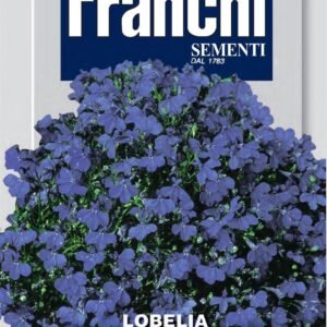 Franchi Seeds of Italy - Flower - FDBF_ 334-1 - Lobelia - Crystal Palace - Seeds