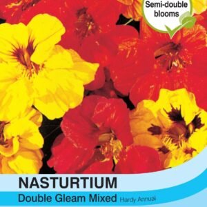 Thompson & Morgan Nasturtium Double Gleam Mixed 30 Seed