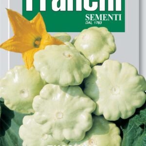 Franchi Seeds of Italy Courgette Custard White Seeds
