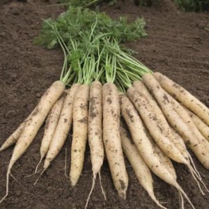 Organic Carrot White Satin Seeds