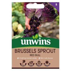 Unwins Vegetable Brussels Sprout Red Bull - 100 Seeds
