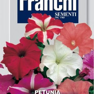 Franchi Seeds of Italy - Flower - FDBF_ 342-2 - Petunia - Compact Dwarf Mix - Seeds