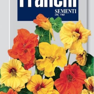 Franchi Seeds of Italy - Flower - FDBF_ 340-2 - Nasturtium Rampicante - Climbing Mix - Seeds