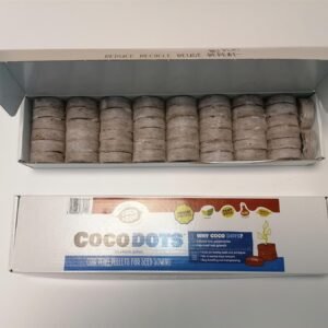 Cocodots - Coir plug pellets for seeds