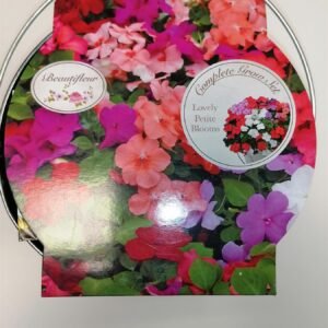 Beautifleur - Busy Lizzie - Metal Planter Seeds