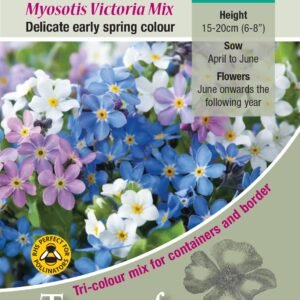 Kings Seeds Myosotis Forget Me Not Victoria Mix 500 Seed