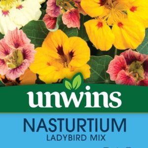 Unwins Nasturtium Ladybird Mix 30 Seeds