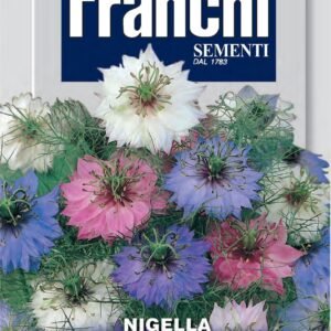 Franchi Seeds of Italy - Flower - FDBF_ 340-50 - Nigella - Damasco Mix - Seeds