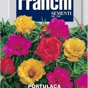 Franchi Seeds of Italy - Flower - FDBF_ 345-1 - Portulaca - a Fiori Doppi - Seeds