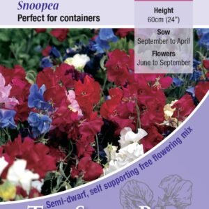 Kings Seeds Sweet Pea Snoopea 30 Seeds