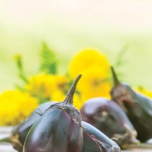 Aubergine Meatball Seeds