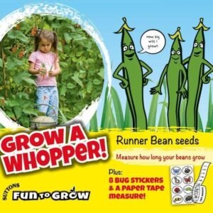 Sutton Seeds - Bean Seeds - Grow a Whopper