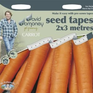 Mr Fothergills - David Domoney - Vegetable - Carrot - Nantes - Seed Tape