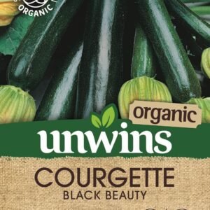 Unwins Courgette Black Beauty (Organic) 10 Seeds