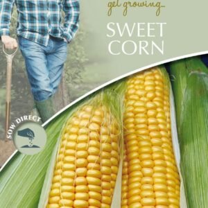 Mr Fothergills - David Domoney - Vegetable - Sweetcorn - Swift F1 - 35 Seeds