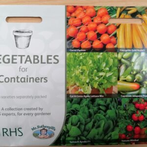 Mr Fothergills RHS Vegetables For Containers Collection - Seeds