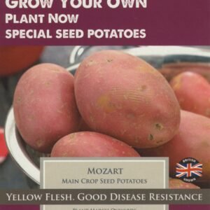 Taylors Seed Potatoes Mozart 10 Tubers Main Crop