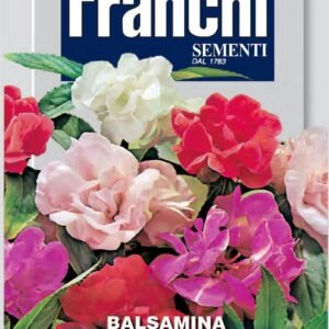 Franchi Seeds of Italy - Flower - FDBF_ 305-50 - Balsamina Fior di Camelia Multicolour - Seeds