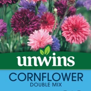 Unwins Cornflower Double Mix 300 Seeds