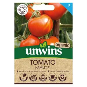 Unwins Vegetable Organic Tomato Hamlet F1 Hybrid - 5 Seeds