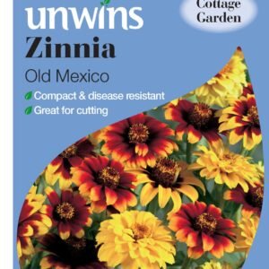 Unwins Zinnia Old Mexico 100 Seeds