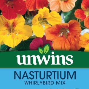 Unwins Nasturtium Whirlybird Mix 35 Seeds