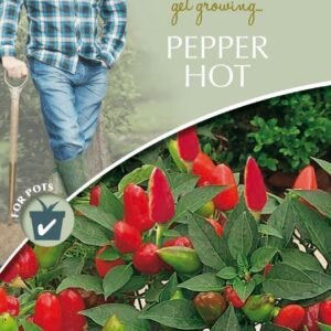 Mr Fothergills - David Domoney - Vegetable - Pepper Hot - Praire Fire - 20 Seeds