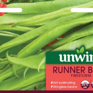 Unwins Runner Bean Firestorm 40 Seeds