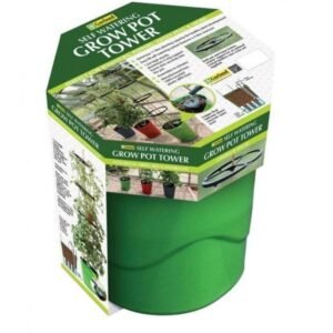 Garland - Garland Self Watering Grow Pot Tower Green (G195GR)
