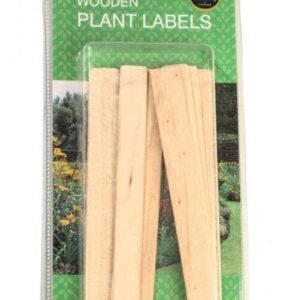10 Wooden Plant Labels - 15cm (6")