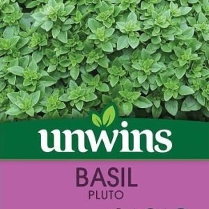 Unwins Herb Basil Pluto 200 Seeds