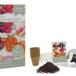 Speedy Seeds - Vibrant Vegetables Grow Kits - Grow Your Own Colourful Veg